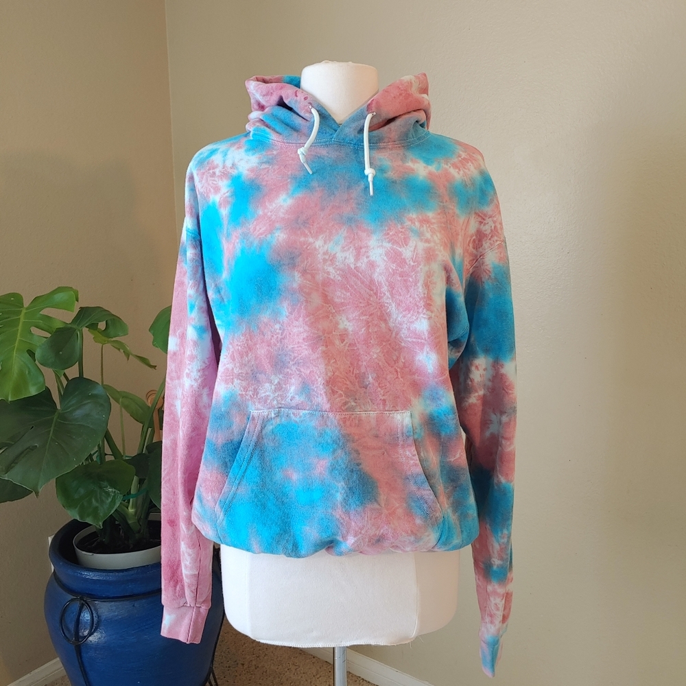 Artist Union - Tie Dye Hoodie Sweatshirt - Size S
